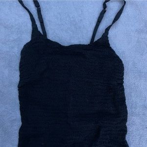 hollister ribbed crop top